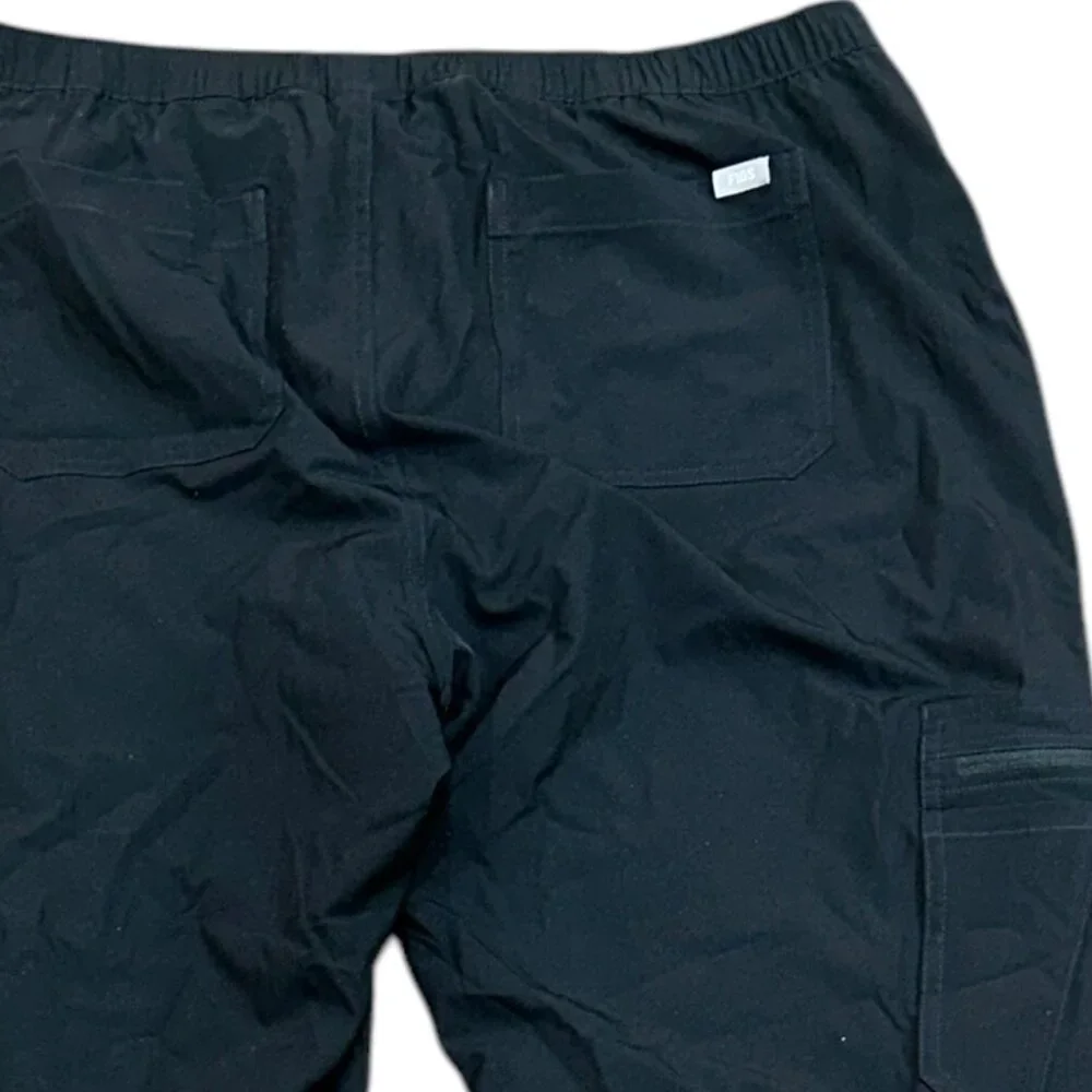 FIGS Cairo Cargo Pants 2XL Tall‎ Black Medical Healthcare Nurse Hospital